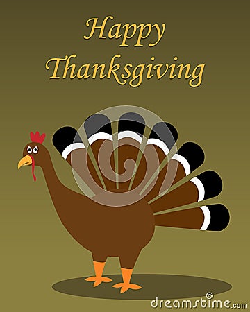 Happy Thanksgiving Vector Illustration