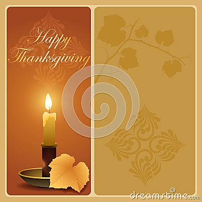 Happy Thanksgiving background Vector Illustration