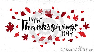 Happy Thanksgiving Day typography vector design Vector Illustration