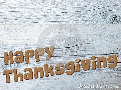 Happy Thanksgiving Stock Photo