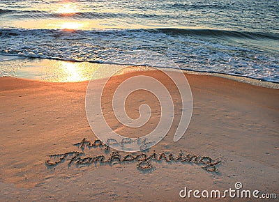 Happy Thanksgiving Stock Photo