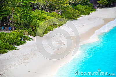 Happy time at similan islands Stock Photo