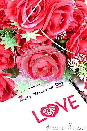 Happy valentine day Stock Photo