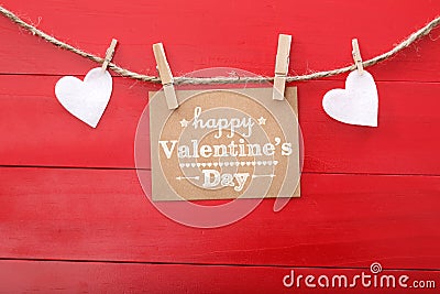 Happy Valentine's Day! Stock Photo