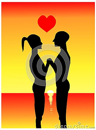 Happy Valentine`s Day Vector Illustration