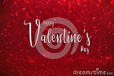 Happy Valentine`s Day Stock Photo