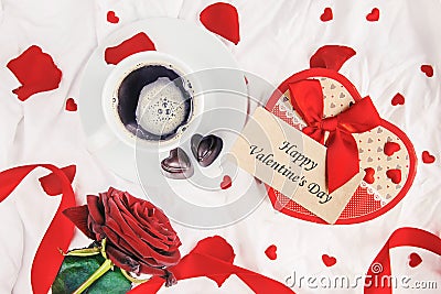 Happy Valentine`s Day. Love. Stock Photo