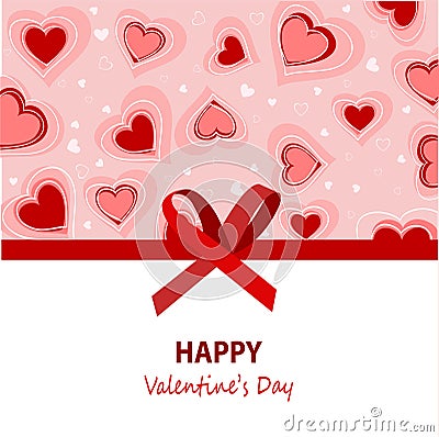 Happy valentines day Vector Illustration