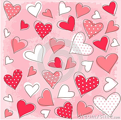 Happy valentines day Vector Illustration