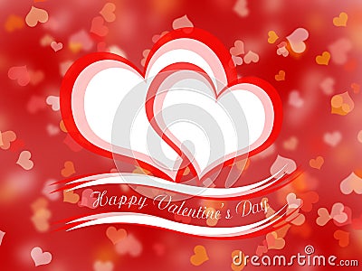 Happy Valentines Day Stock Photo