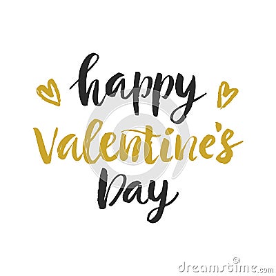 Happy Valentines Day Vector Illustration