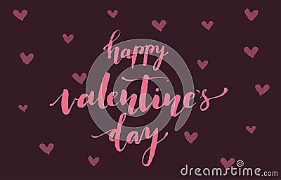 Happy valentines day Vector Illustration
