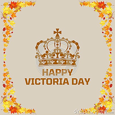 Happy Victoria Day Instagram Post Stock Photo