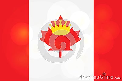 Happy Victoria Day Sticker Stock Photo