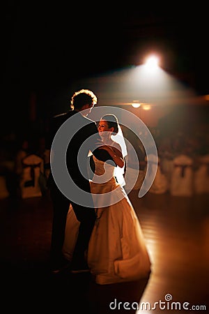 Wedding party dance Stock Photo