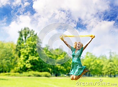 Happy woman Stock Photo