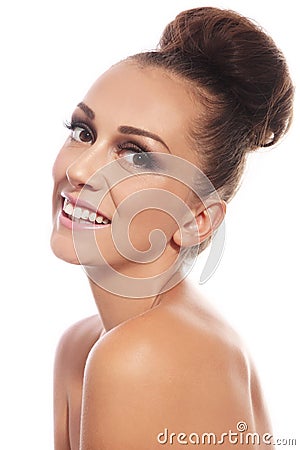 Happy woman Stock Photo