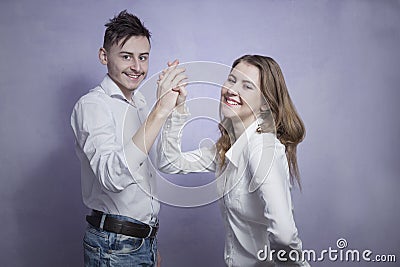 Hapy couple Stock Photo