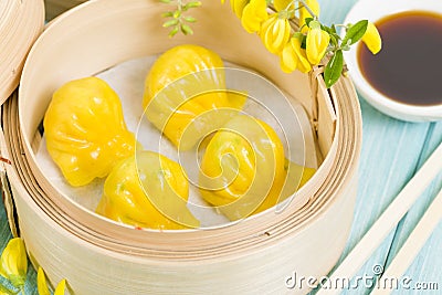 Har Gow Stock Photo