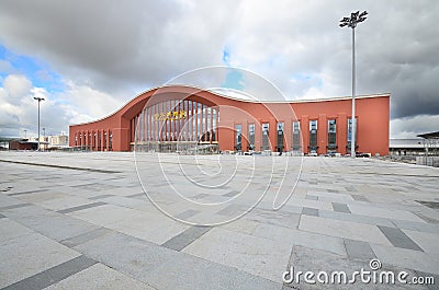 Harbin West Railway Station Stock Photo