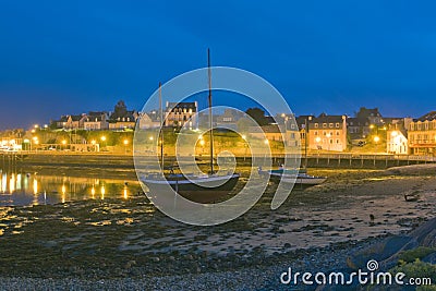 Harbour at Bretagne, France Stock Photo