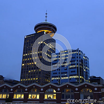 Harbour Center in Vancouver Editorial Stock Photo