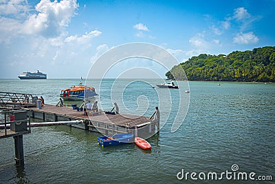 Harbour On Devils Island, Editorial Stock Photo
