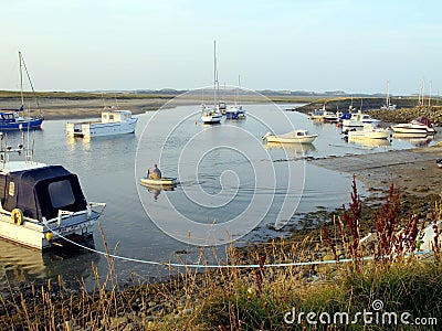 Harbour, Shell Island, Wales. Editorial Stock Photo
