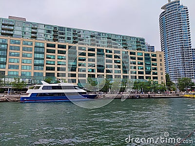 Harbour Square Park in Downtown Toronto - Canada Stock Photo