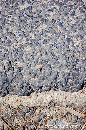 Hard asphalt Stock Photo