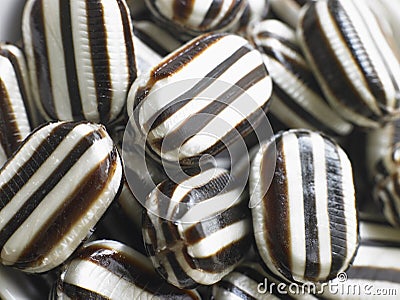 Hard Candy Humbugs In A Large Group Stock Photo