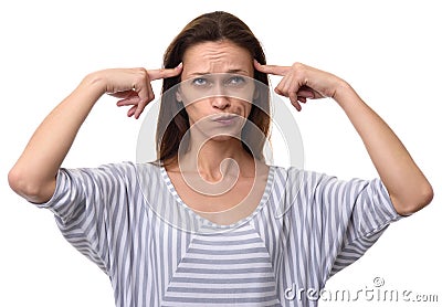 Hard choice Stock Photo