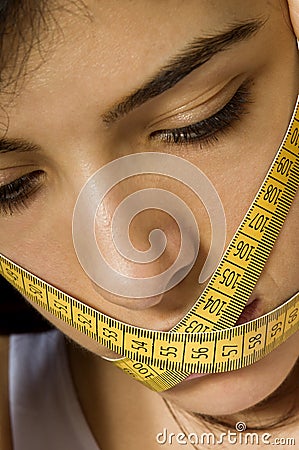 Eating Disorder Stock Photo