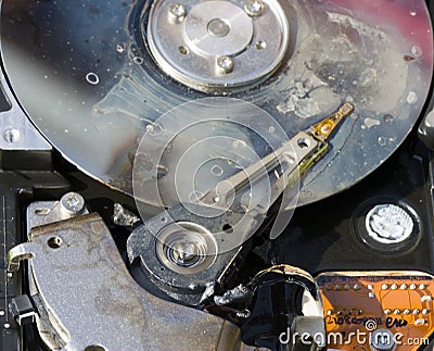 Hard disk Stock Photo