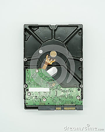 Hard disk drive Stock Photo