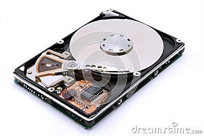 Hard disk Stock Photo