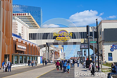 Hard Rock Hotel, Atlantic City, NJ, USA Editorial Stock Photo