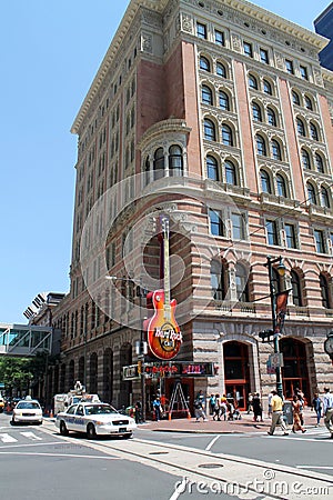Hard rock in philly Editorial Stock Photo