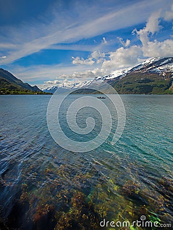 Hardangerfjord in Norway Stock Photo