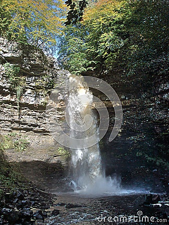 Hardraw Force, Yorkshire, England Stock Photo