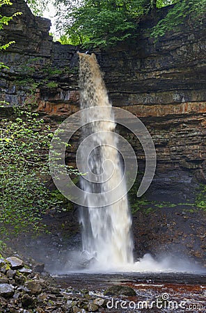 Hardraw Force, Yorkshire Stock Photo