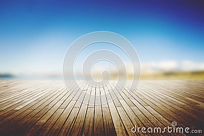 Hardwood Floor Timber Outdoor Plank Lumber Concept Stock Photo