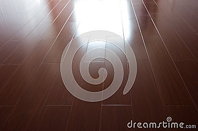 Hardwood floors Stock Photo