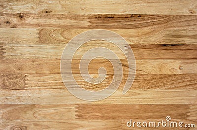 Hardwood maple basketball court floor. Soft wood background texture Stock Photo