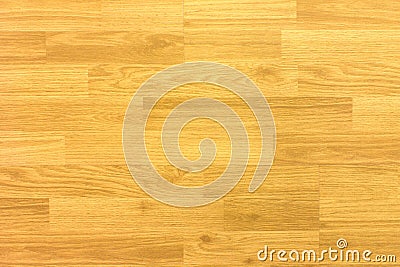 Hardwood maple basketball court floor viewed from above. Stock Photo