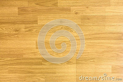 Hardwood maple basketball court floor viewed from above. Stock Photo