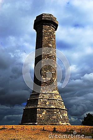 Hardys Monument, Portesham Dorset, UK Stock Photo