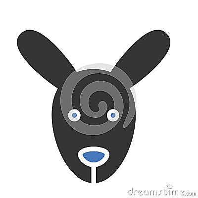 Hare Isolated Vector icon that can be easily modified or edited Vector Illustration