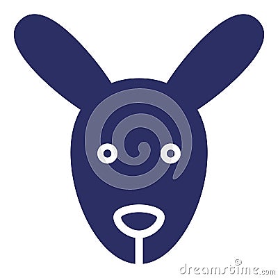 Hare Isolated Vector Icon which can be easily modified or edited as you want Vector Illustration