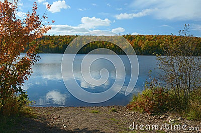 Hare Lake - Autumn Excerpt Stock Photo